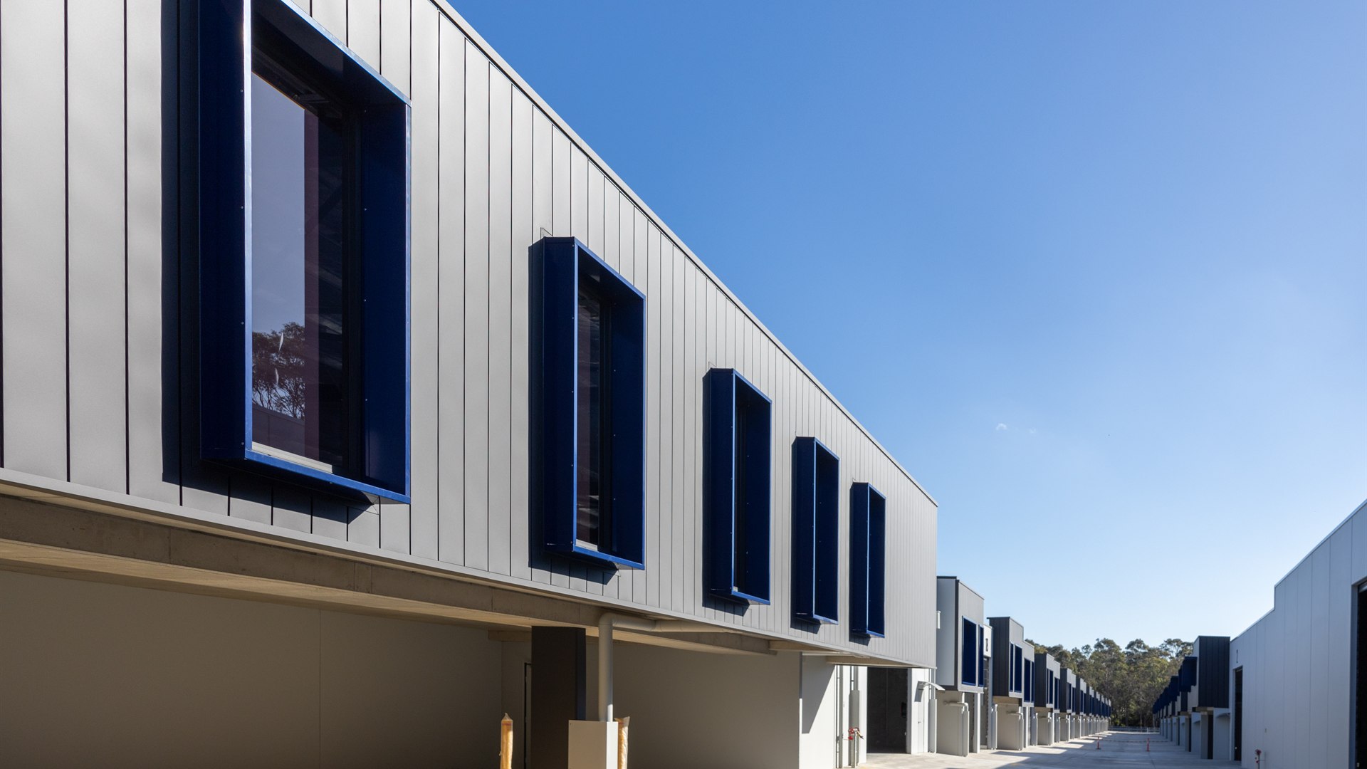 Nowra Business Park, the completed industrial estate delivered by Leadmark
